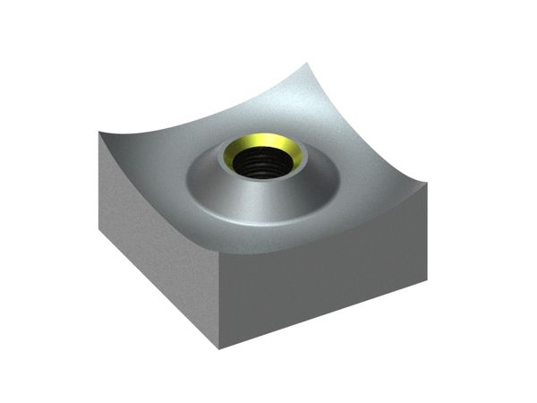Schneidkrone 40x40x20 Eco Line M12 Gewinde, Y-Variante pour Vecoplan 