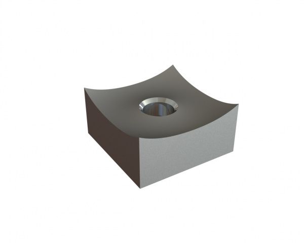 Schneidkrone 60x60x30 Premium Line für Vecoplan Vecoplan VAZ (mittlere Baureihe)