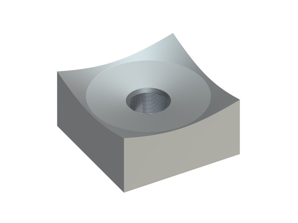 Schneidkrone 60x60x30, Premium Line, M20 Gewinde, X-Version, Höhe 24.1/21.6 für Zeno Zerkleinerungsmaschinen 