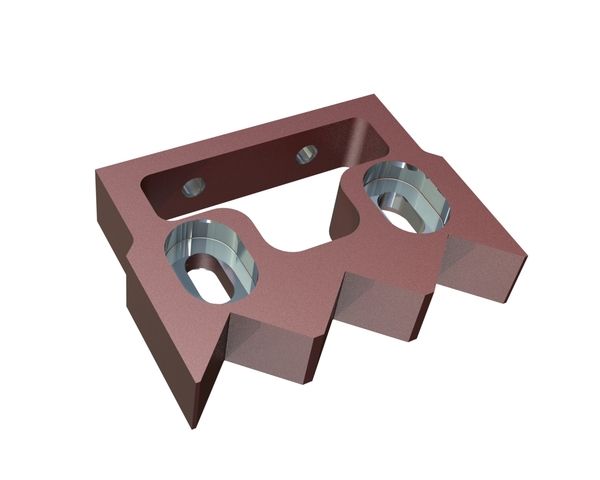Scraper 343x252x72 Hardox for Lindner Recyclingtech Lindner Power Komet 2800