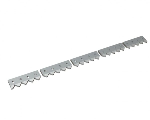 Scraper comb 5-piece 1993x130x28 Premium Line, version 80, X version for Vecoplan Vecoplan VAZ