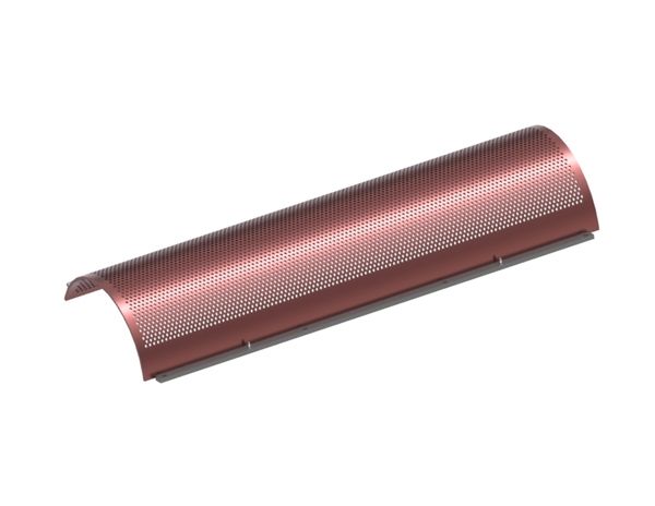 Screen basket 1678 wide, sheet thickness t=10 hole Ø8, bar width 4.5 for Eldan Recycling 