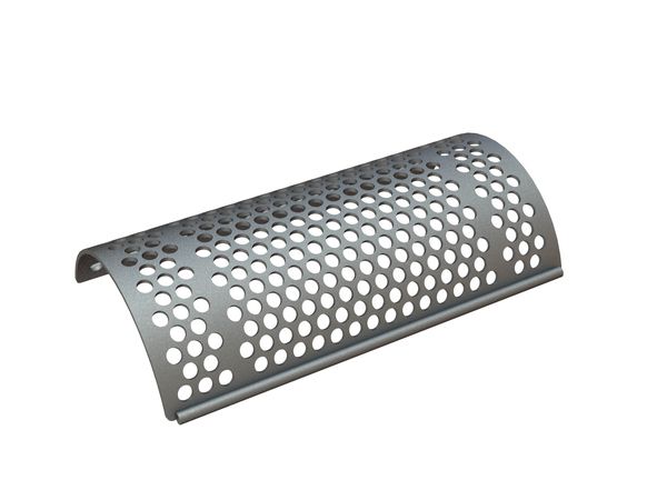 Screen basket 600 wide, sheet thickness t=6 for ZERMA America LLC 