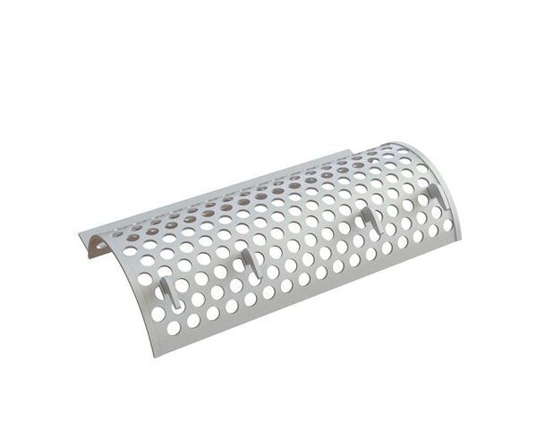 Screen basket 796 mm wide, screen plate thickness t=6, V4A perforation Ø8 ligament 4 for Vecoplan Vecoplan VAZ 800 XL