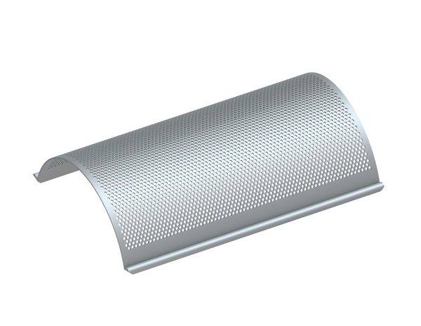 Screen basket 995 width, screen plate thickness t=6, round perforation Ø10, ligament 4 for Herbold Meckesheim USA - Resource Recycling Systems Inc. Herbold SMS 60/100