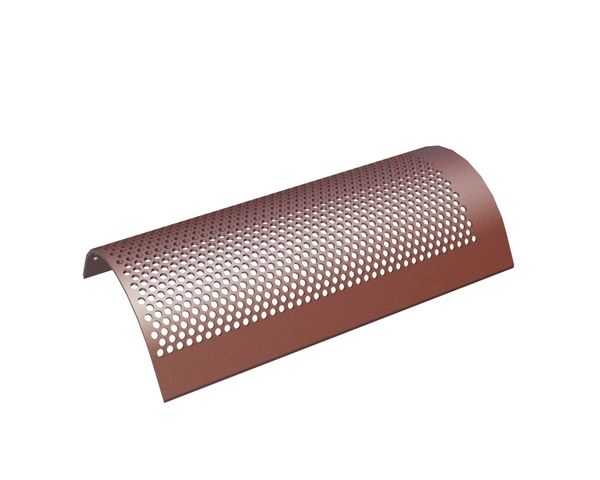 Screen plate 1055 wide, sheet thickness t=10 hole Ø18, bar width 7, Hardox for Eldan Recycling 