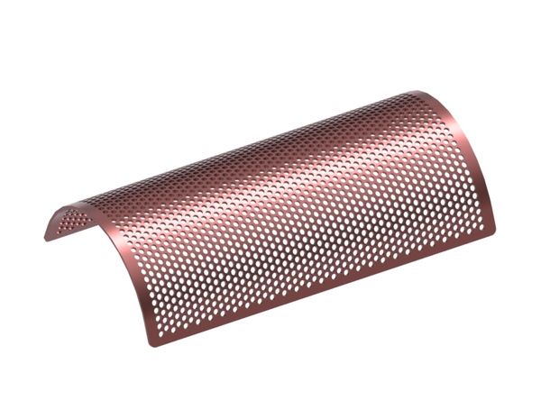 Screen plate 1217 wide, sheet thickness t= 10 hole Ø18, bar width 7 