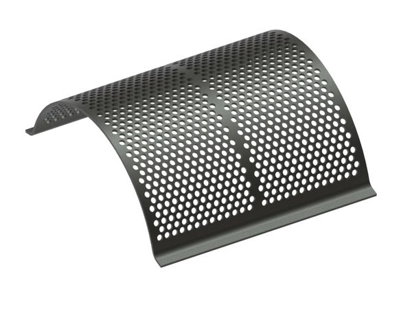 Screen plate 804 wide, sheet thickness t=10 hole Ø20, bar width 8, Creusabro for MeWa | Ehehalt | Andritz MeWa | THM Recycling 