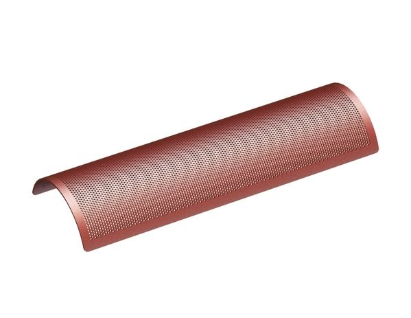 Screen plate 841 wide, plate thickness t=5, square perforation 5x5, ligament 3.5, Hardox for Heinrich Dreher Maschinenbau 