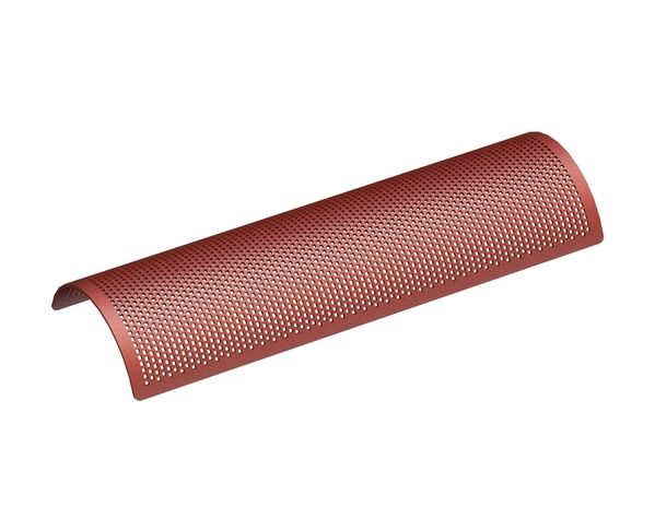 Screen plate 841 wide, sheet thickness t=5 offset square perforation 6x6, bar width 4 for Heinrich Dreher Maschinenbau 