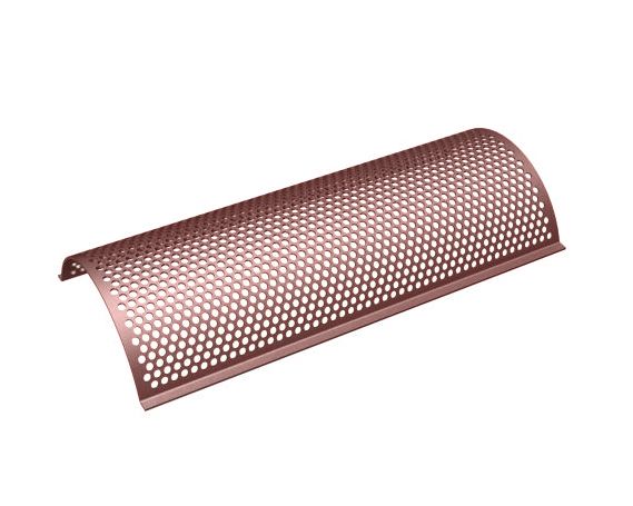 Screen plate 978 wide, screen plate thickness t=5, perforation Ø6, bar 3, Hardox for Eldan Recycling 