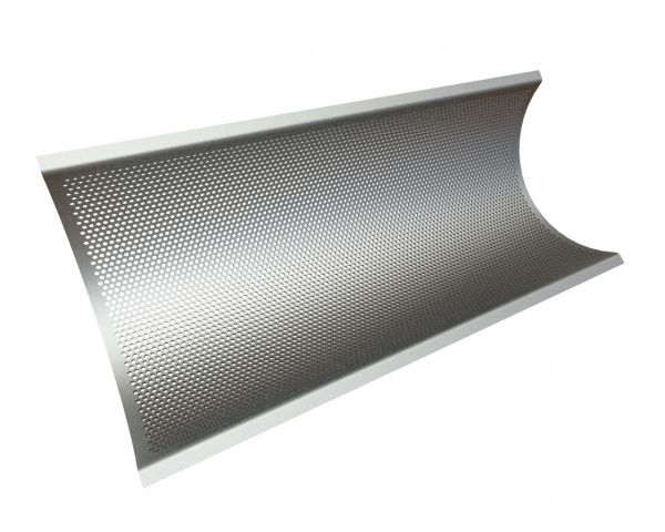 Screen plate 980 wide, plate thickness t=5, perforation Ø7, ligament 3 for Eldan Recycling Eldan FG 952