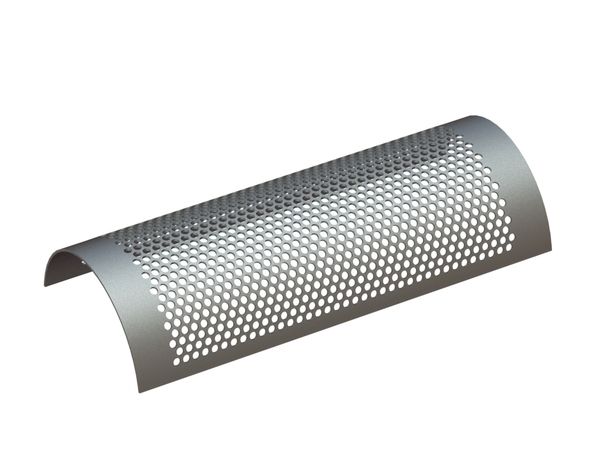 Screen plate, width 1075, screen plate thickness t=6, perforation Ø12, ligament 4.6 for Heinrich Dreher Maschinenbau 