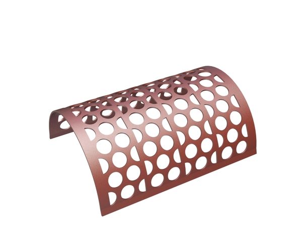 Screen plate, width 1120, screen plate thickness t=10, perforation Ø90, ligament 25, Hardox for MeWa | Ehehalt | Andritz MeWa | THM Recycling Mewa UG 1008