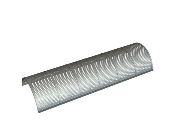 Screen plate width 1450, plate thickness t=3+2, perforation Ø4, ligament 2, structural steel for Eldan Recycling Eldan FG 1500