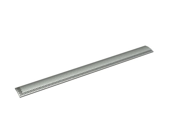Screen plate, width 1470, screen plate thickness t=10, perforation Ø10, ligament 4 for Untha 