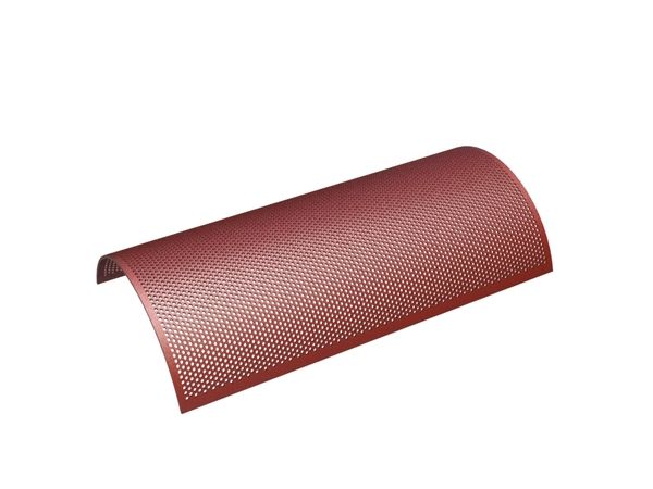 Screen plate, width 1525, screen plate thickness t=10, perforation Ø12, ligament 6, Hardox 