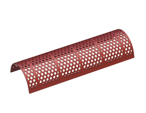 Screen plate, width 1600, screen plate thickness t=15, perforation Ø35, ligament 15, Hardox for MeWa | Ehehalt | Andritz MeWa | THM Recycling Mewa UG 1600