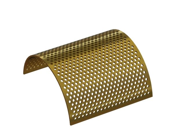 Screen plate, width 180, screen plate thickness t=3, perforation Ø5, ligament 3 for Zerma | AMIS 