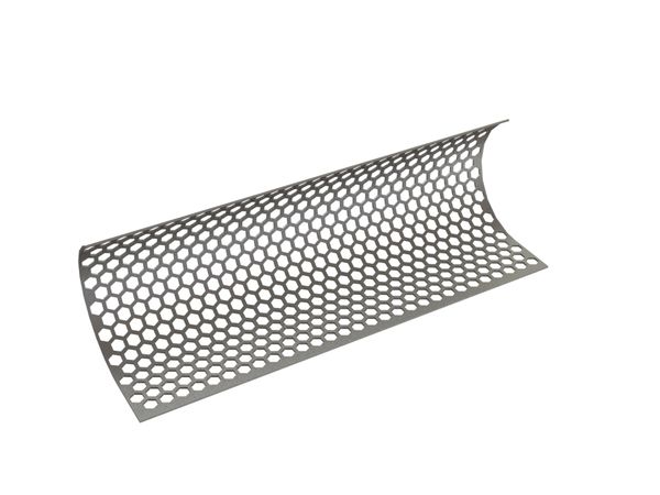 Screen plate width 2490, plate thickness t=12, hexagonal perforation width across flats 65 for Zeno Zerkleinerungsmaschinen 
