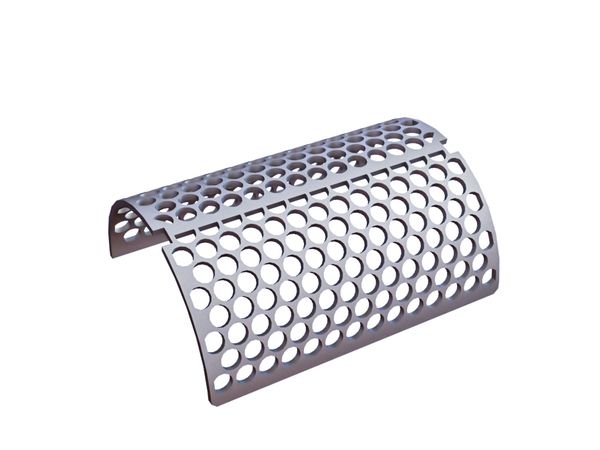 Screen plate, width 494, screen plate thickness t=10, perforation Ø30, ligament 5 for WEIMA America Inc. Weima WLK 1500