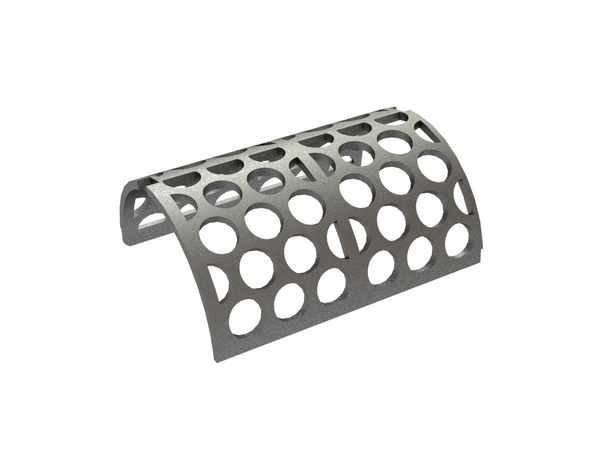 Screen plate, width 494, screen plate thickness t=15, perforation Ø60, ligament 15 for Weima Maschinenbau GmbH 