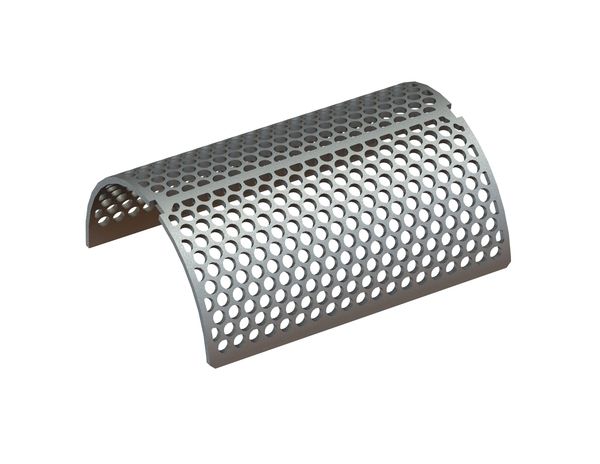 Screen plate, width 500, screen plate thickness t=10, perforation Ø20 for Weima Maschinenbau GmbH Weima WLK 1500