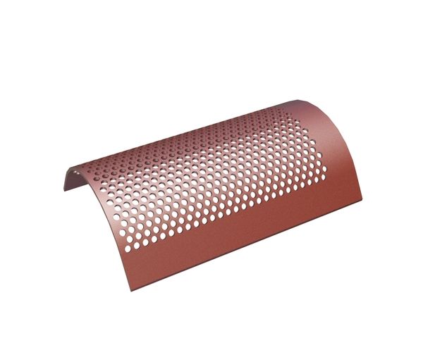 Screen plate, width 854, screen plate thickness t=10, perforation Ø20, ligament 8, Hardox for Eldan Recycling Eldan TR 160