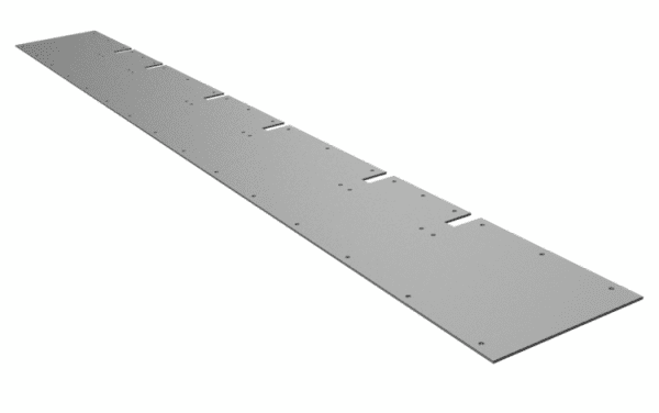 sealing plate (counterknife traverse) pour Vecoplan Vecoplan VAZ