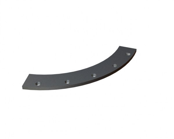 Sealing ring for screen carrier Ø894, bore Ø23, Creusabro for Lindner Recyclingtech 