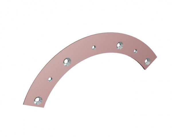 Sealing ring rotor inside 3-parts Ø712x13 Hardox for Lindner Recyclingtech Lindner Saturn 2500