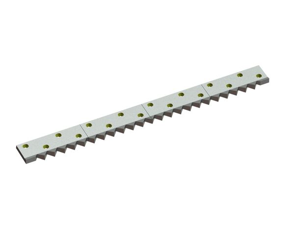 Set di controcoltelli 1986x175x40 Eco Line, 4 pezzi, versione per Zeno Zerkleinerungsmaschinen 
