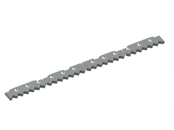 Set di controcoltelli 4 pezzi 1542x113x28 Premium Line, versione X per Weima Maschinenbau GmbH 
