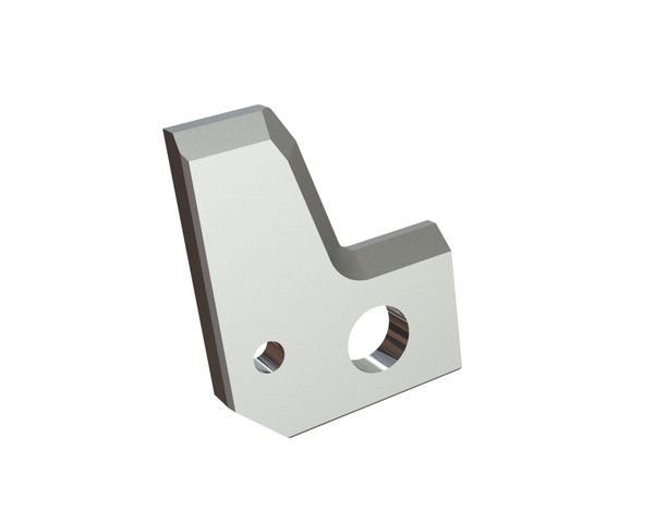 Shear saddle 68x55x8, M8 thread, X version for HSM GmbH + Co. KG 