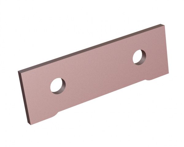 Shim for knife holder, Hardox for Lindner Recyclingtech Lindner Komet 2800 (A)