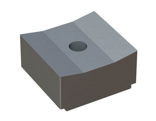 Shredder knife 100x96x50, PremiumCut, M24 thread, X version for Andritz ADuro P / FRX 3000