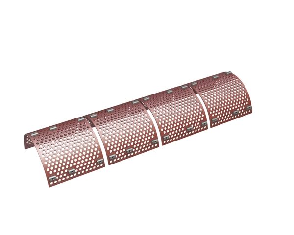 Siebblech 4-tlg. 2920 breit, Siebblechstärke t=15, Lochung Ø35, Steg 15 für Weima Maschinenbau GmbH 
