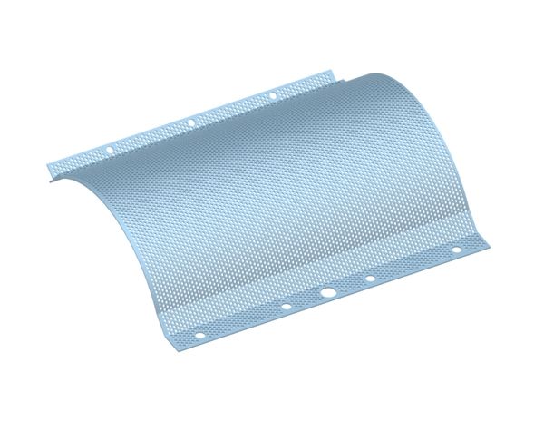 Siebblech 670 breit, Siebblechstärke t=3 Lochung Ø5, Steg 3 für Getecha GmbH 