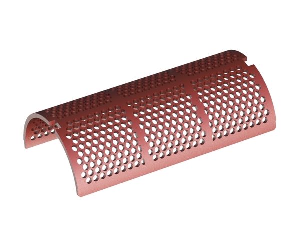 Siebblech 744 breit, Siebblechstärke t=15 para Weima Maschinenbau GmbH 
