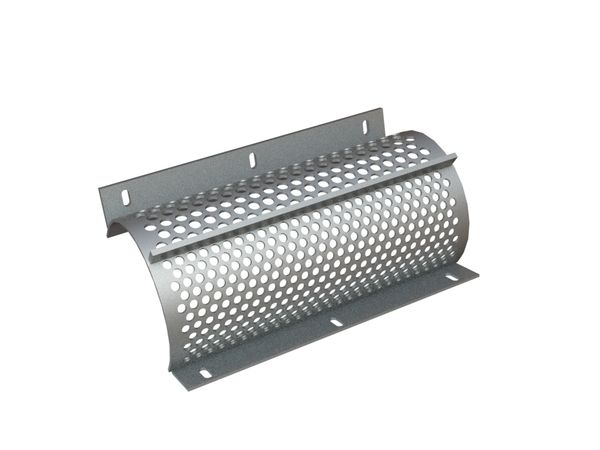 Siebkorb 594 mm breit, Siebblechstärke t=5, gemischte Lochung Ø15/Ø20 Steg 6/7 für Weima Maschinenbau GmbH Weima WL