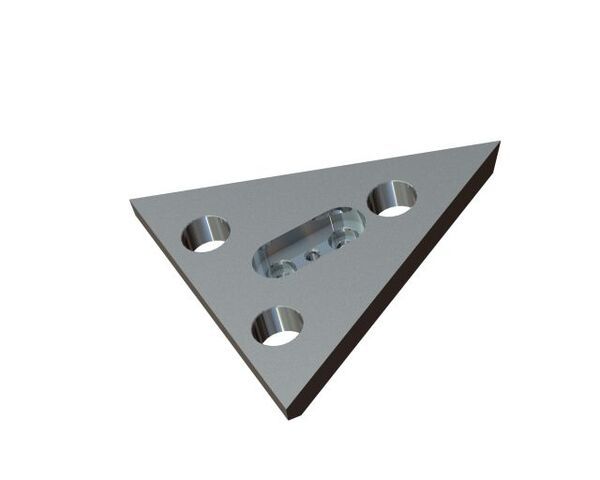 Sostegno della lama 186x185x20 per Eldan Recycling Eldan SC 2118