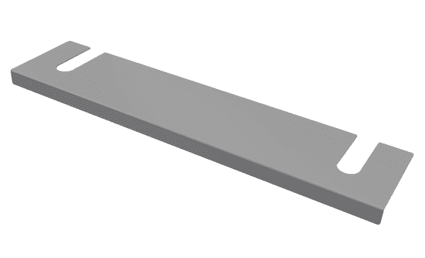 Spacer plate t=1 for screen basket, galvanized for Vecoplan LLC (Retech) Vecoplan VAZ 1800