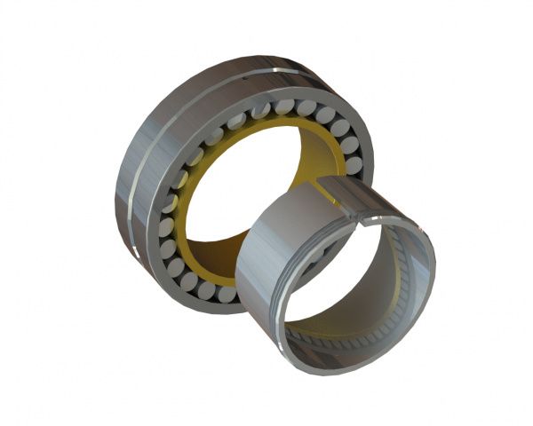 spherical roller bearing 23144.E1.C3, FAG pour Eldan HR 202