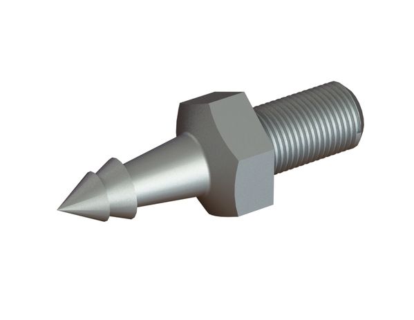 Spike 38x15, M8 Gewinde, Schlüsselweite 8 