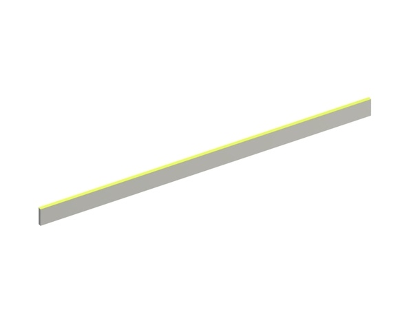 Stator knife 1020x55x10, Eco Line, cutting edge 85°, X version for Herbold Meckesheim USA - Resource Recycling Systems Inc. 