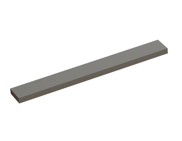 Stator knife 605x68x20 Premium Line, cutting edge 10°, X version 
