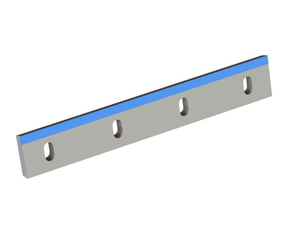 Stator knife 614x98x24, Hybrid Line, cutting edge 75°, M12x1.25, carbide grade H5 for Previero 