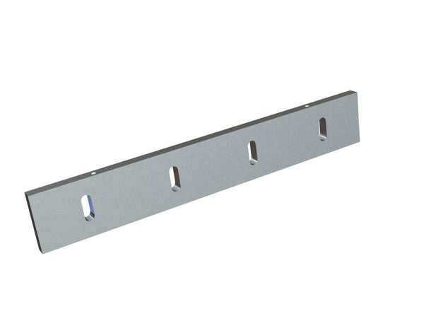 Stator knife 698x110x22, Premium Line, 4 slotted holes, 4xM10 threads, Y version for Hosokawa Alpine AG 