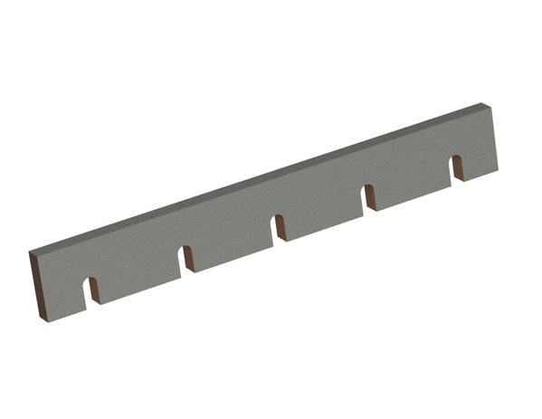 Stator knife 742x100x28 PremiumCute 2xM16 thread, blade 90° for Herbold Meckesheim USA - Resource Recycling Systems Inc. 