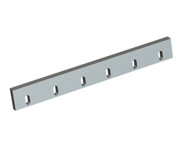 Stator knife 818x100x25, PremiumCut, 8 slotted holes, cutting edge 80°, version Y 